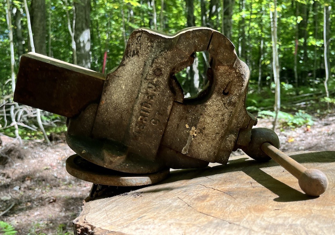 vintage c . parker no. 87 vise 3 1/2