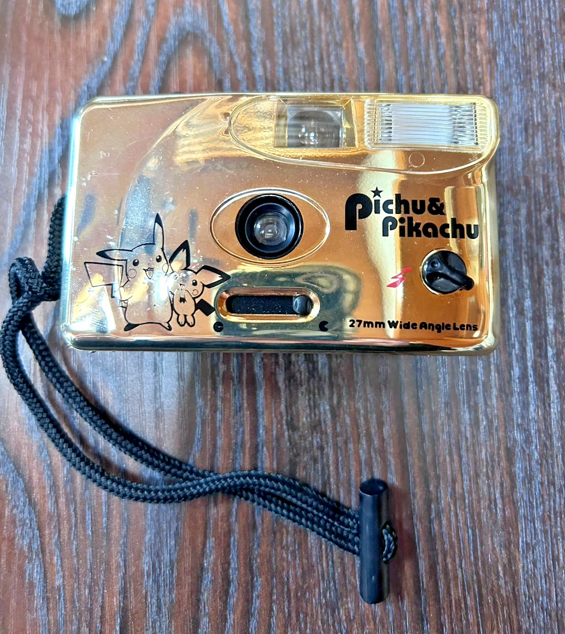 [Ultra Rare] Pokemon Pichu & Pikachu Gold Camera Shogakukan Limited Edition 2000