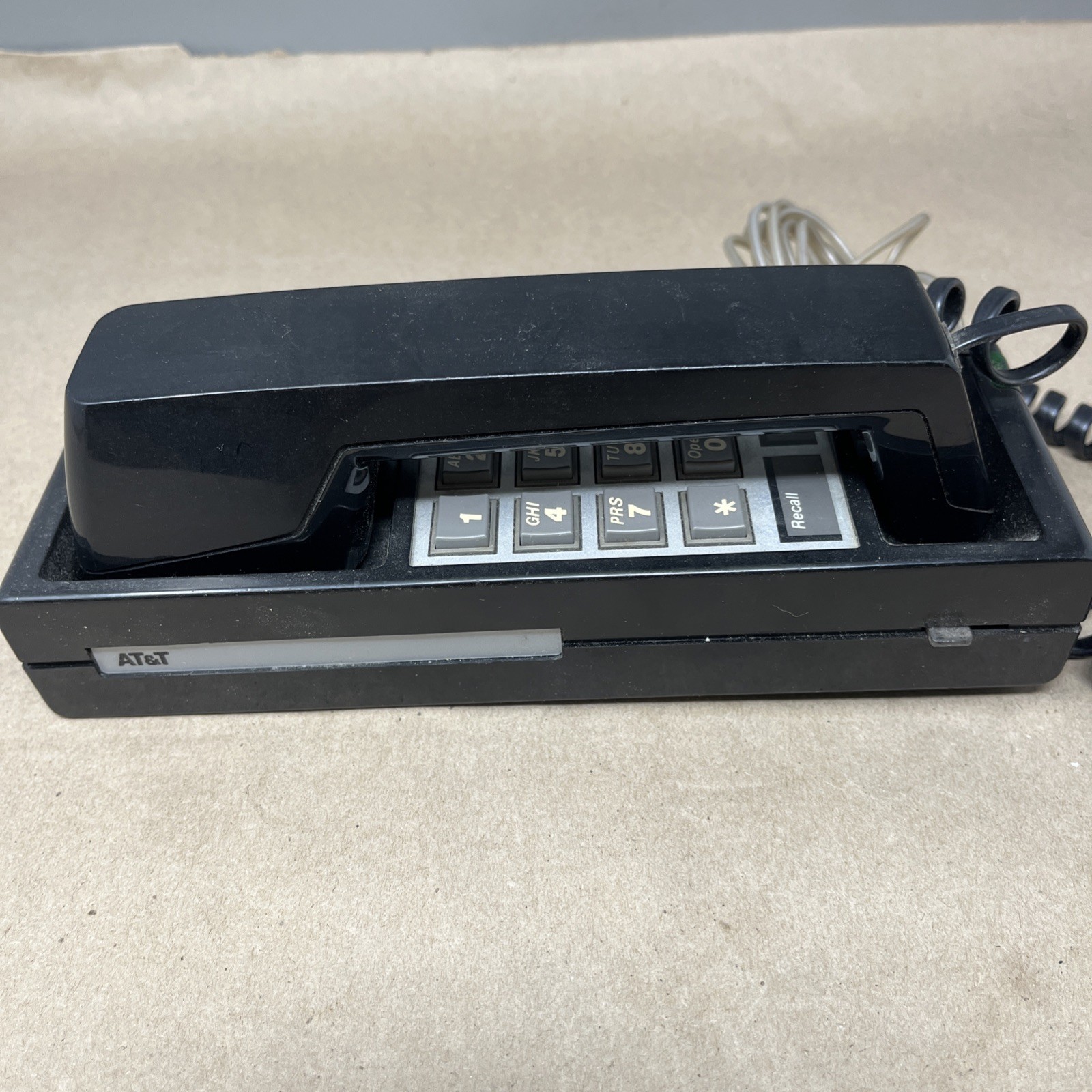 Vintage AT&T Push Button Touch Tone Wall Mount Telephone Vintage AT&T Push Button Touch Tone Wall Mount Telephone