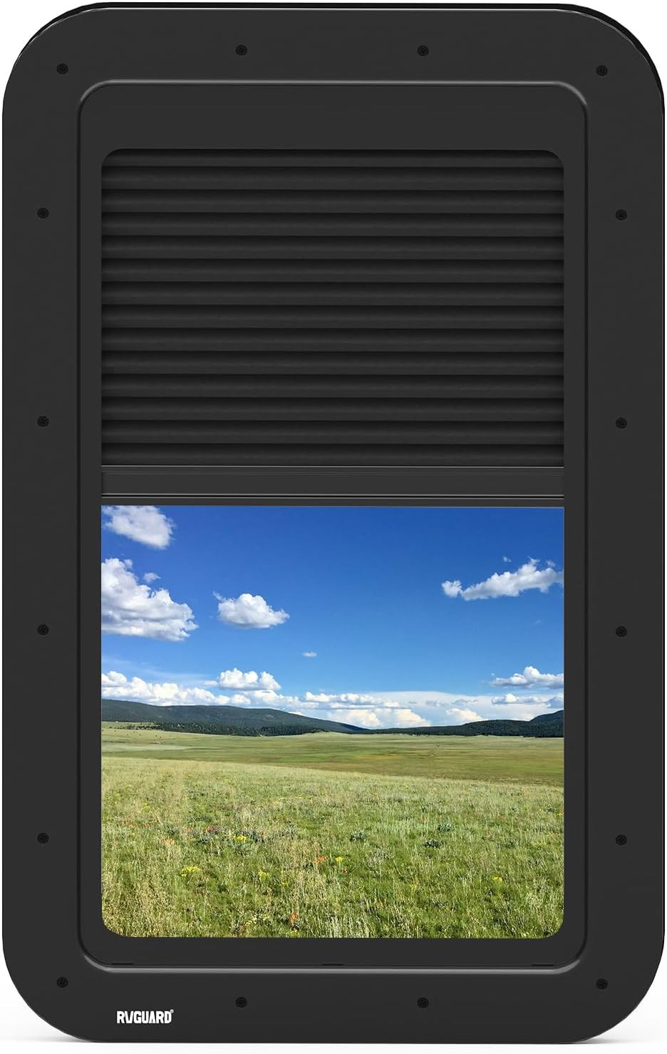 Integrated RV Door Window 15.7X24.7X1.78 in RV Entry Window Kit Integrated RV Door Window 15.7X24.7X1.78 in RV Entry Window Kit