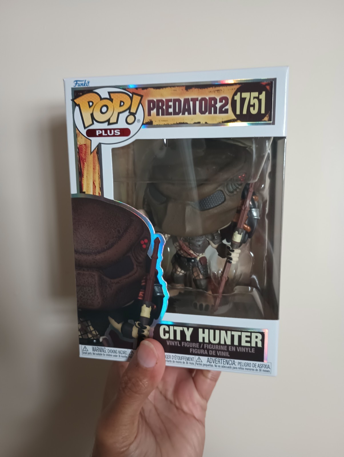 Funko Pop Plus Predator 2 City Hunter Vinyl Action Figure #1751