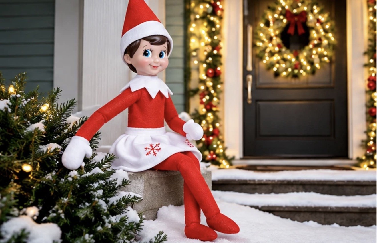 5 FT POSEABLE ELF ON THE SHELF GIRL CHRISTMAS DECORATION LOWES 2026