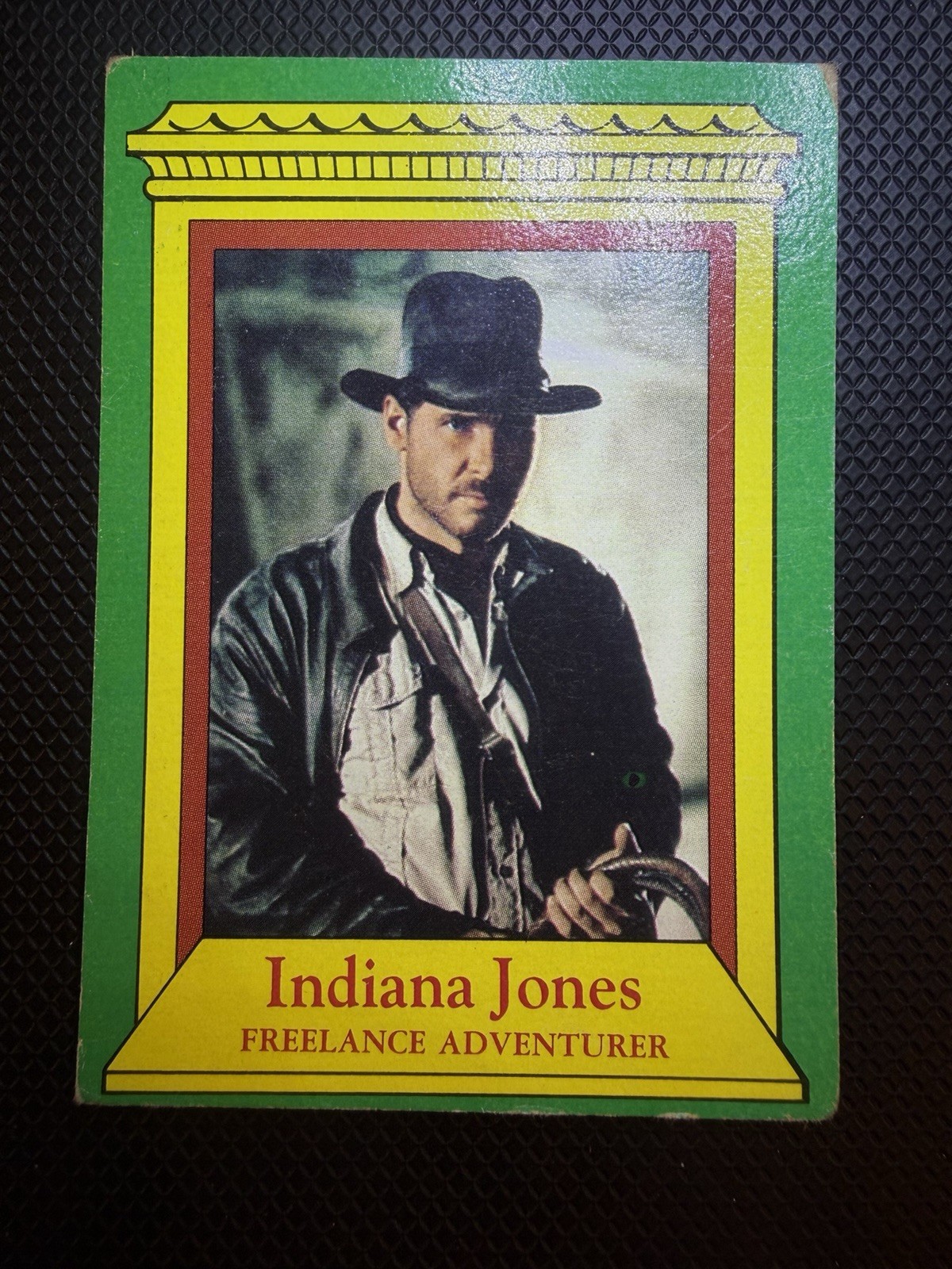 1981 Topps Raiders of the Lost Ark #2 Indiana Jones Freelance Adventurer