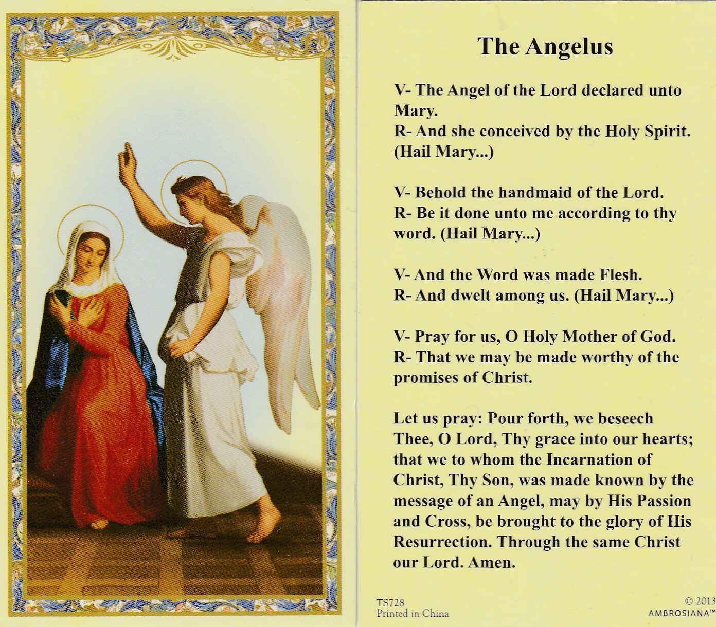 +Holy Card\