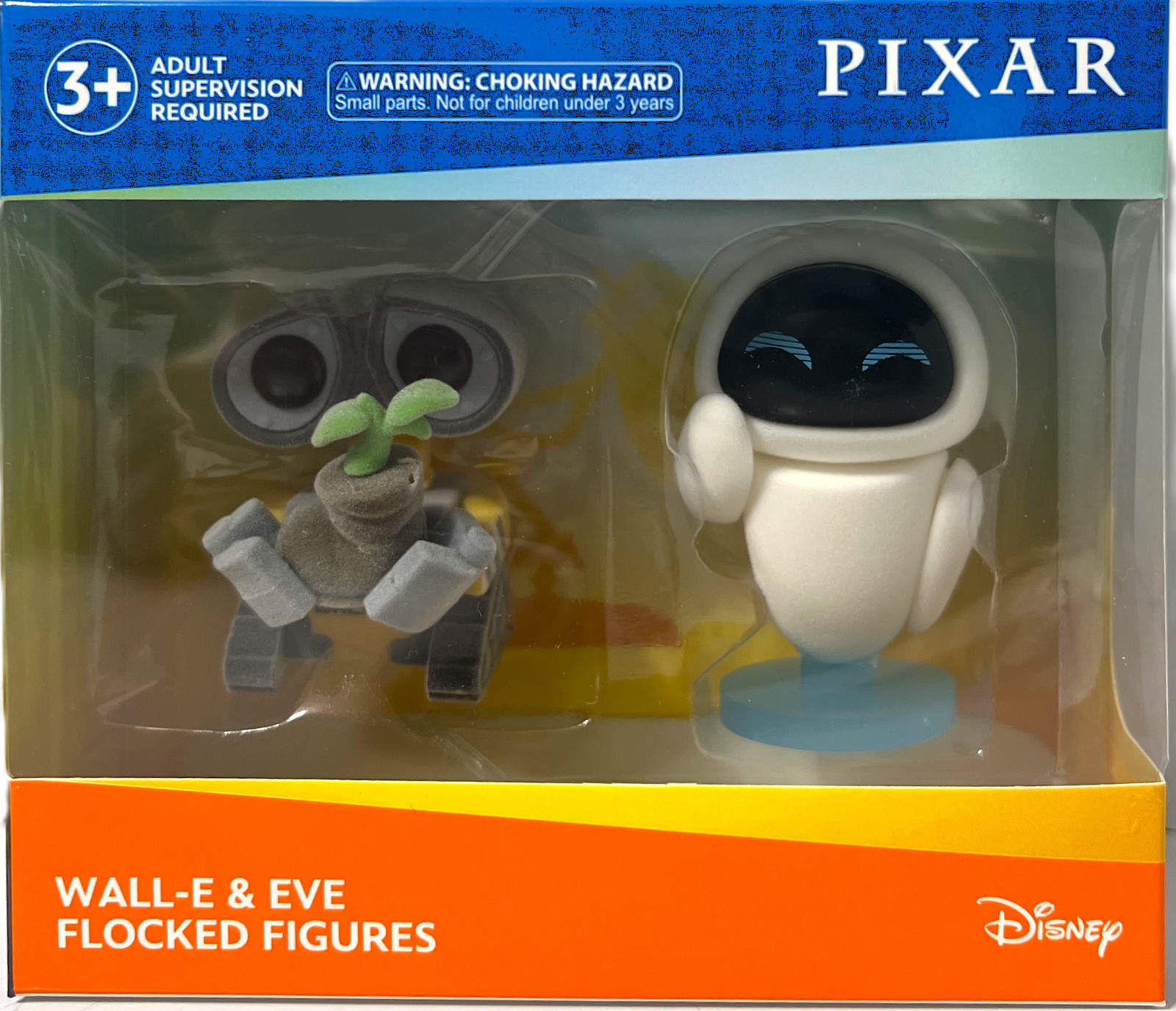 Disney Pixar Wall-E and Eve 2.25 Disney Pixar Wall-E and Eve 2.25
