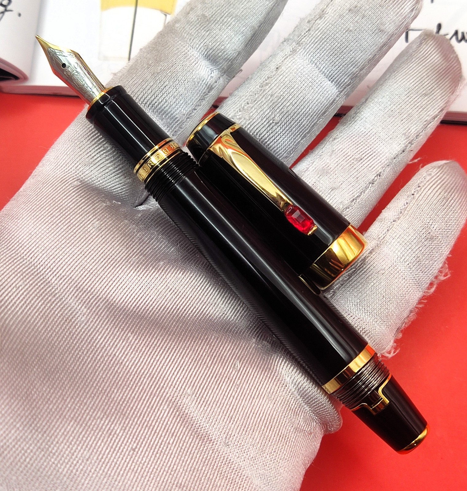 Premium Montblanc Boheme Retractable Nib Limited Edition Fountain Pen With Box