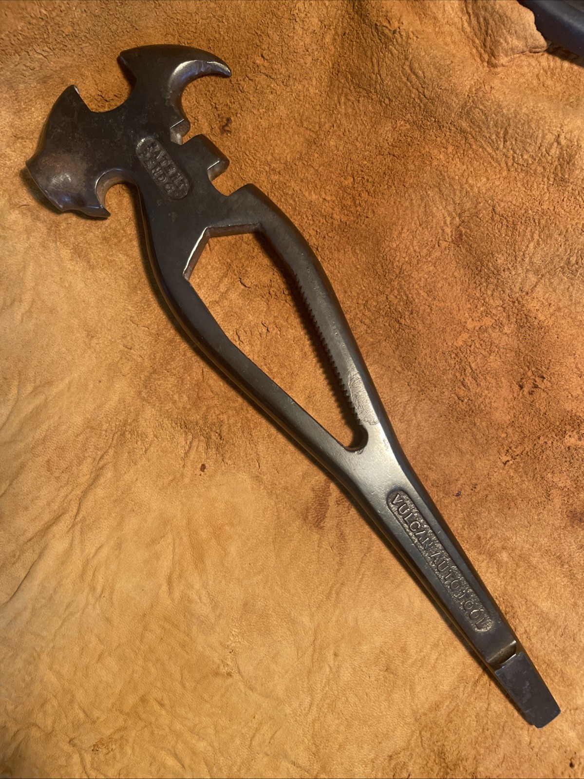 J. H. Williams & Co. “Vulcan “Auto Tool 12 Tools In One, Blued Steel J. H. Williams & Co. “Vulcan “Auto Tool 12 Tools In One, Blued Steel