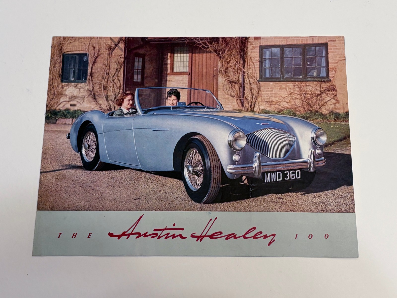 1953 54 55 AUSTIN HEALEY 100 ORIGINAL SALES BROCHURE IN EXCELLENT CONDITION 1953 54 55 AUSTIN HEALEY 100 ORIGINAL SALES BROCHURE IN EXCELLENT CONDITION