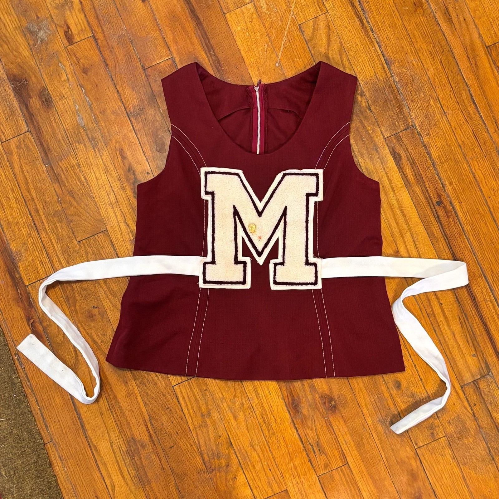 Vintage Montrose High School Letterman Cheer Vest With Pins Vintage Montrose High School Letterman Cheer Vest With Pins