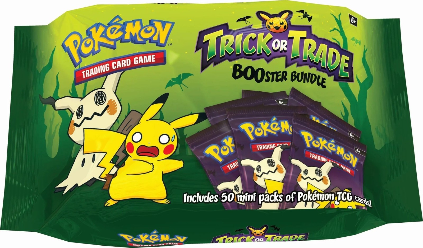 Pokemon TCG Trick or Trade 2023 BOOster Bundle 50 Packs Factory Sealed English
