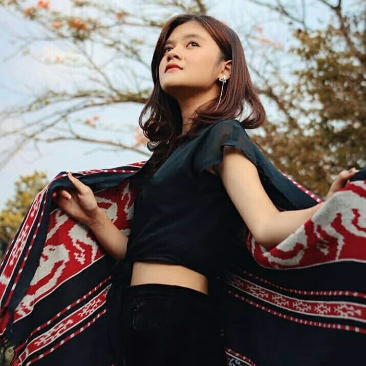 Ethnic Blanket Hand Woven Motif NTT Indonesian Culture