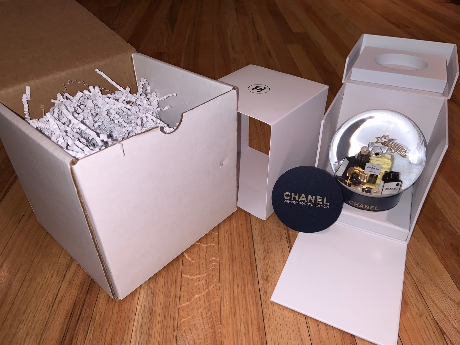 CHANEL 2025 Winter Constellation RARE VIP Star Snow Globe NEW w/Box & TY Card
