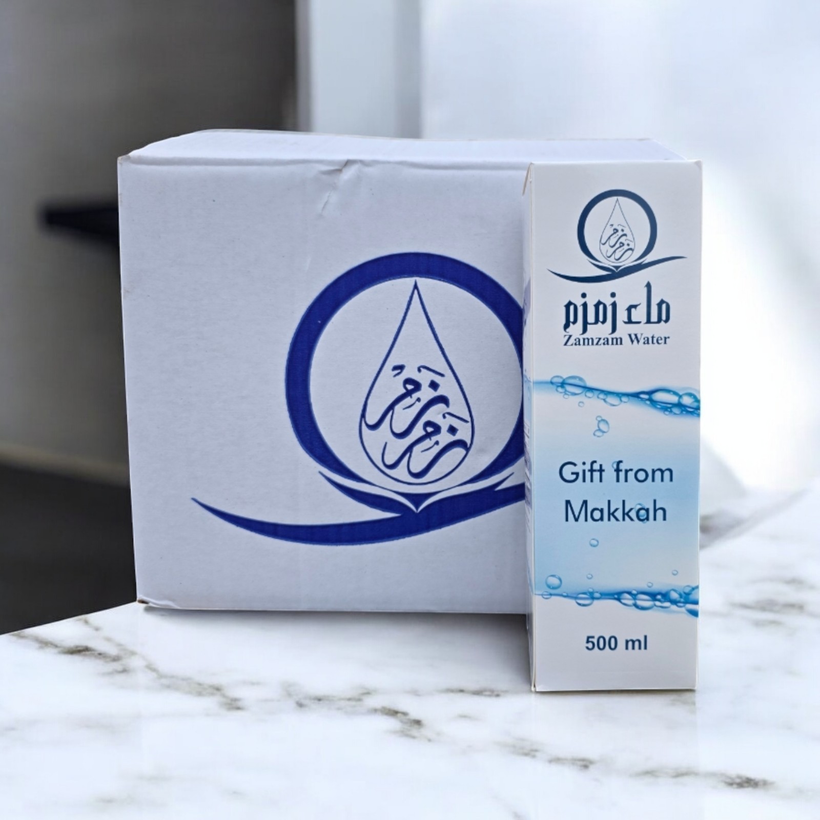 Holy Zamzam water 500MLX12 From Makkah 100% Authentic ماء زمزم