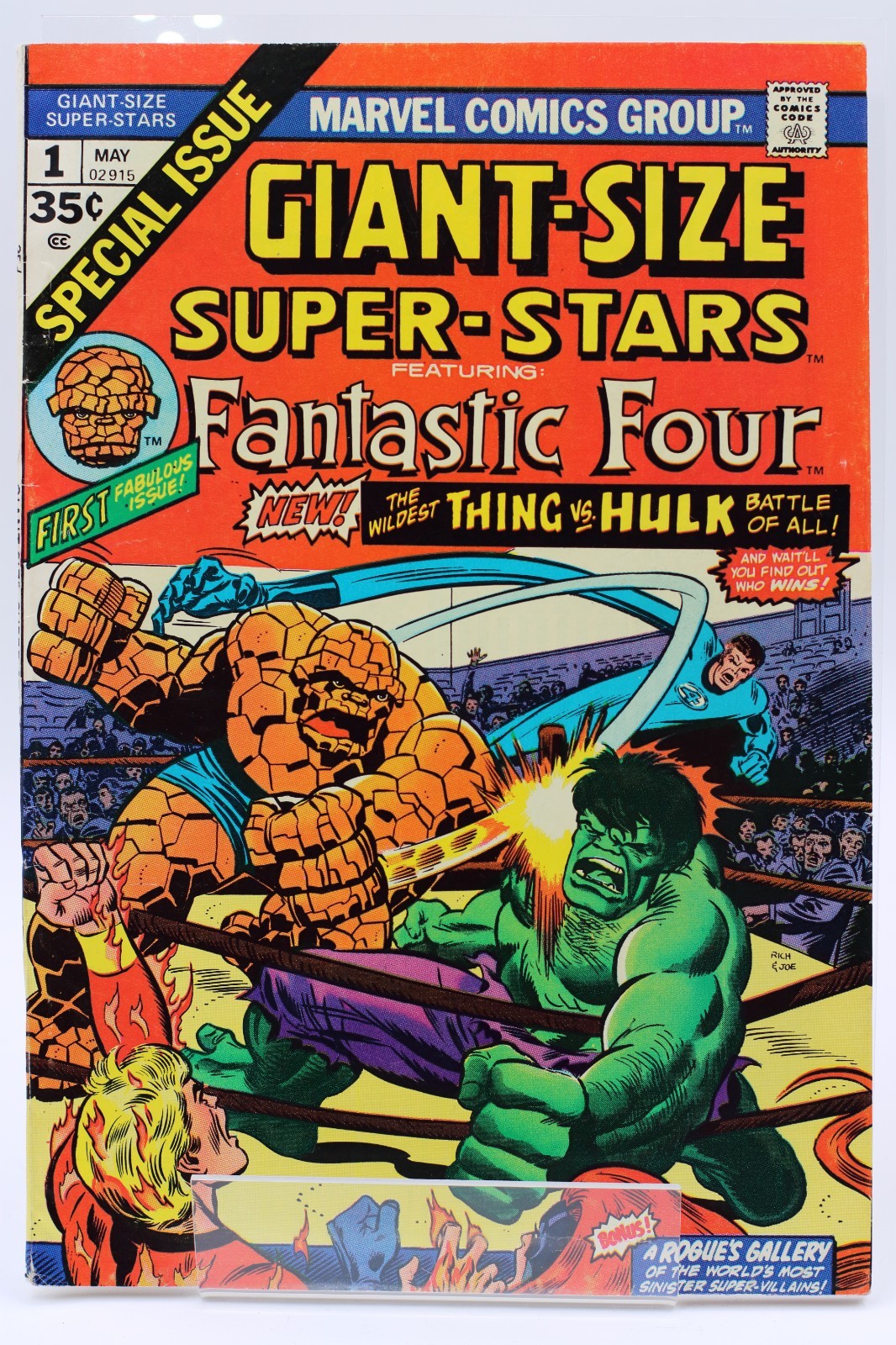 Giant-Size Super-Stars #1 • [7.0] • 1974 • Rich Buckler • MARVEL • 1st Print
