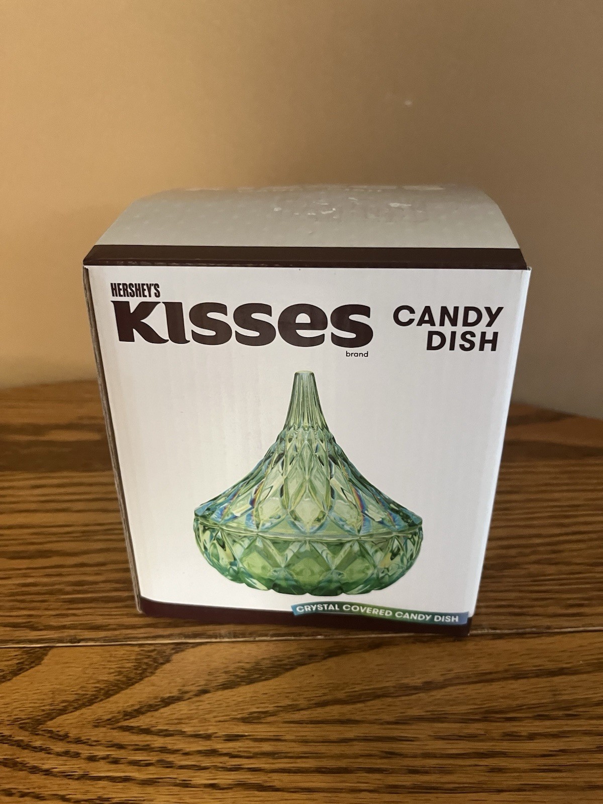 GODINGER HERSHEY'S CANDY KISSES CRYSTAL CANDY DISH GODINGER HERSHEY'S CANDY KISSES CRYSTAL CANDY DISH