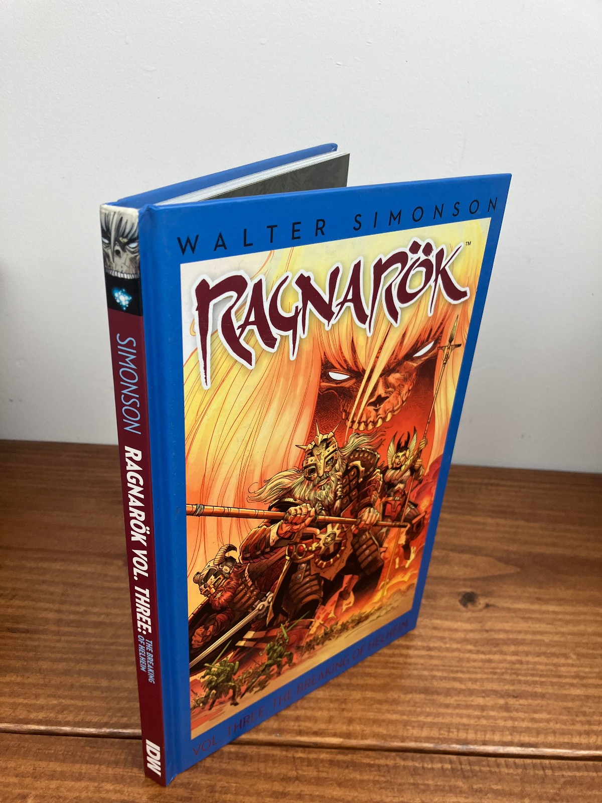 Ragnarok Vol 3 The Breaking of Helheim by Walter Simonson IDW Hardcover