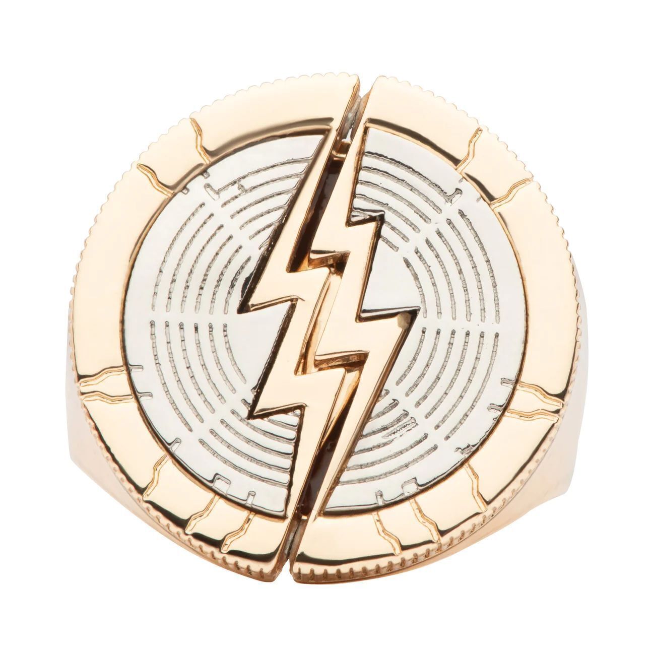 Comics The Flash Barry Allen Cosplay Open Ring Adjustable Ring Jewelry Prop Gift