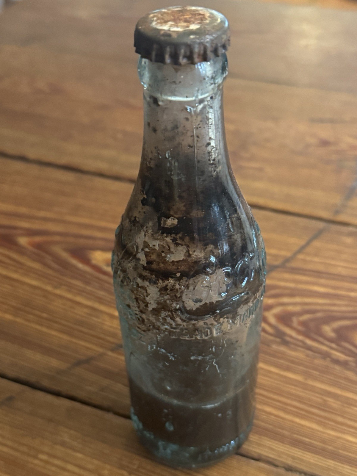 1910's Unopened Coca-Cola Straight Side Shoulder Bottle - Brunswick, Georgia