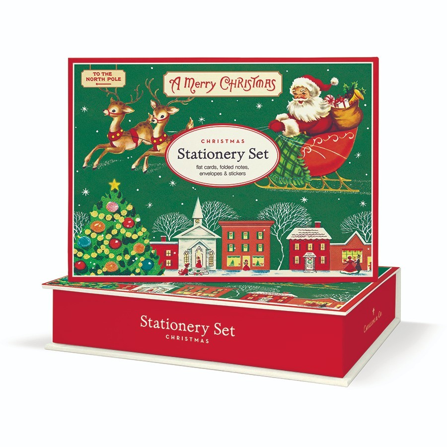 Cavallini & Co. Christmas Stationery Set
