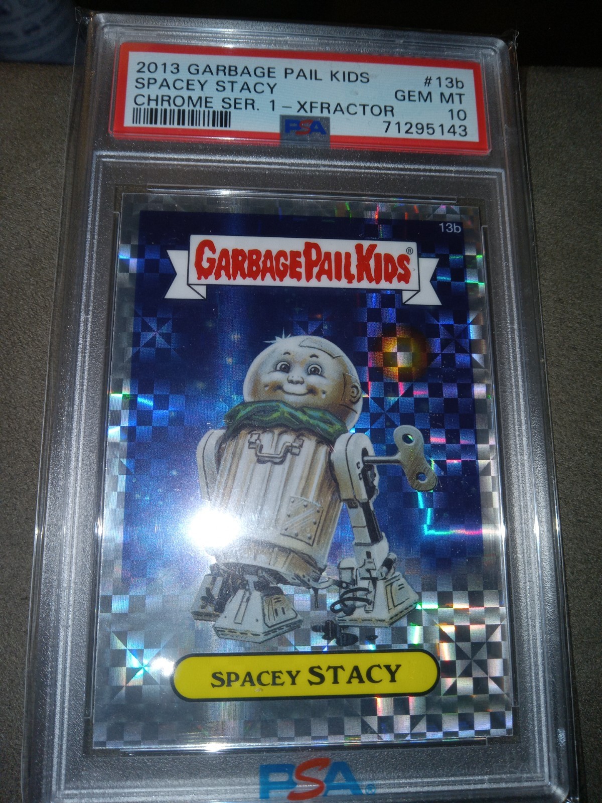 2013 garbage pail kids spacey stacy chrome xfractor
