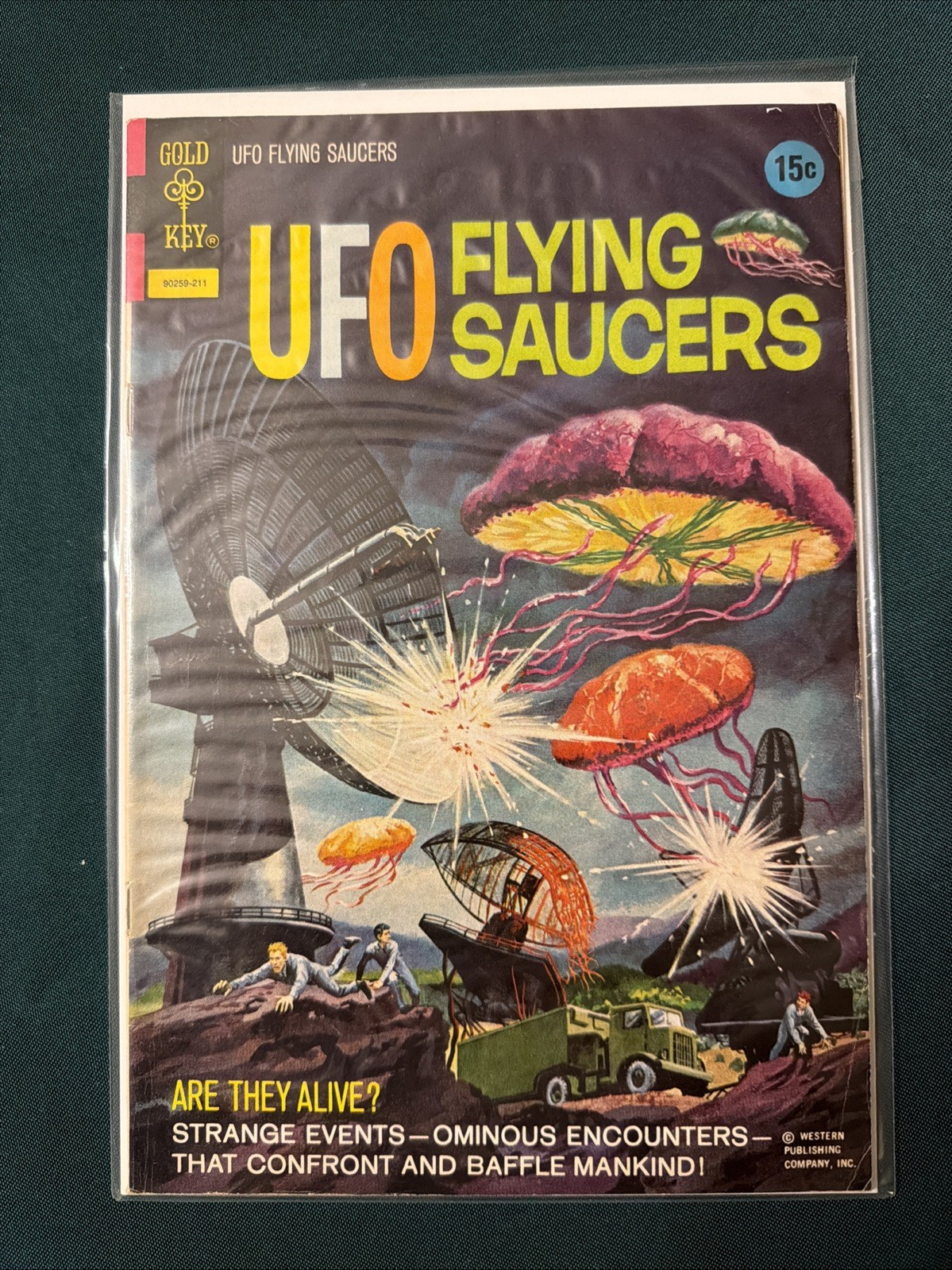 Gold Key Comics 1972 UFO Flying Saucers #3  Classic Alien Tales & Speculation