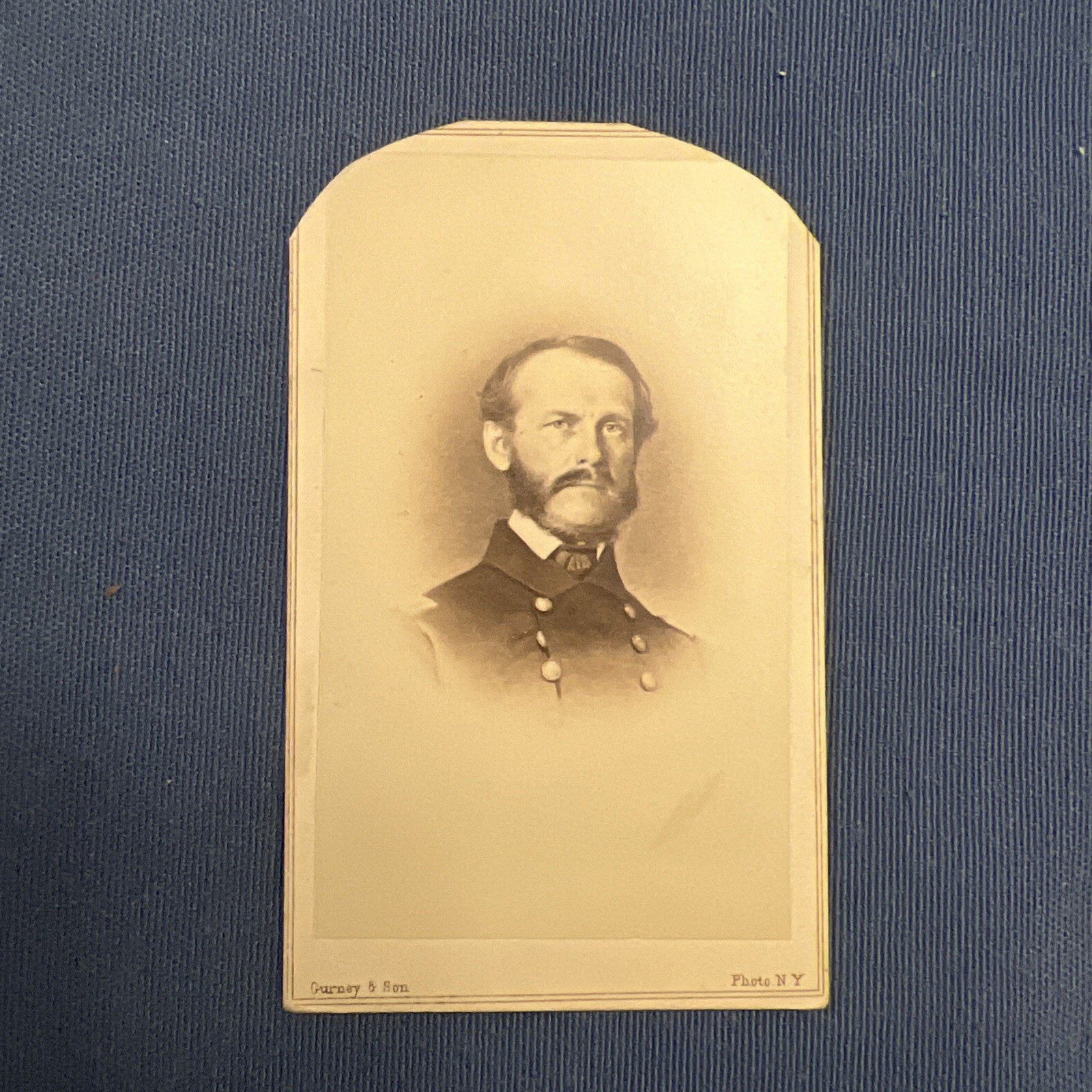 Antique Civil War CDV Admiral John Dahlgren Photograph, J. Gurney & Son