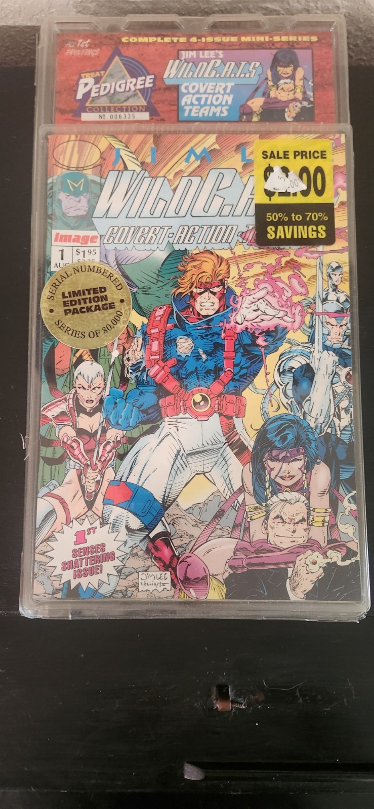 Image Comics WildC.A.T.S #1 -#4 Limited Edition Lot 1992 Jim Lee Williams Image Comics WildC.A.T.S #1 -#4 Limited Edition Lot 1992 Jim Lee Williams