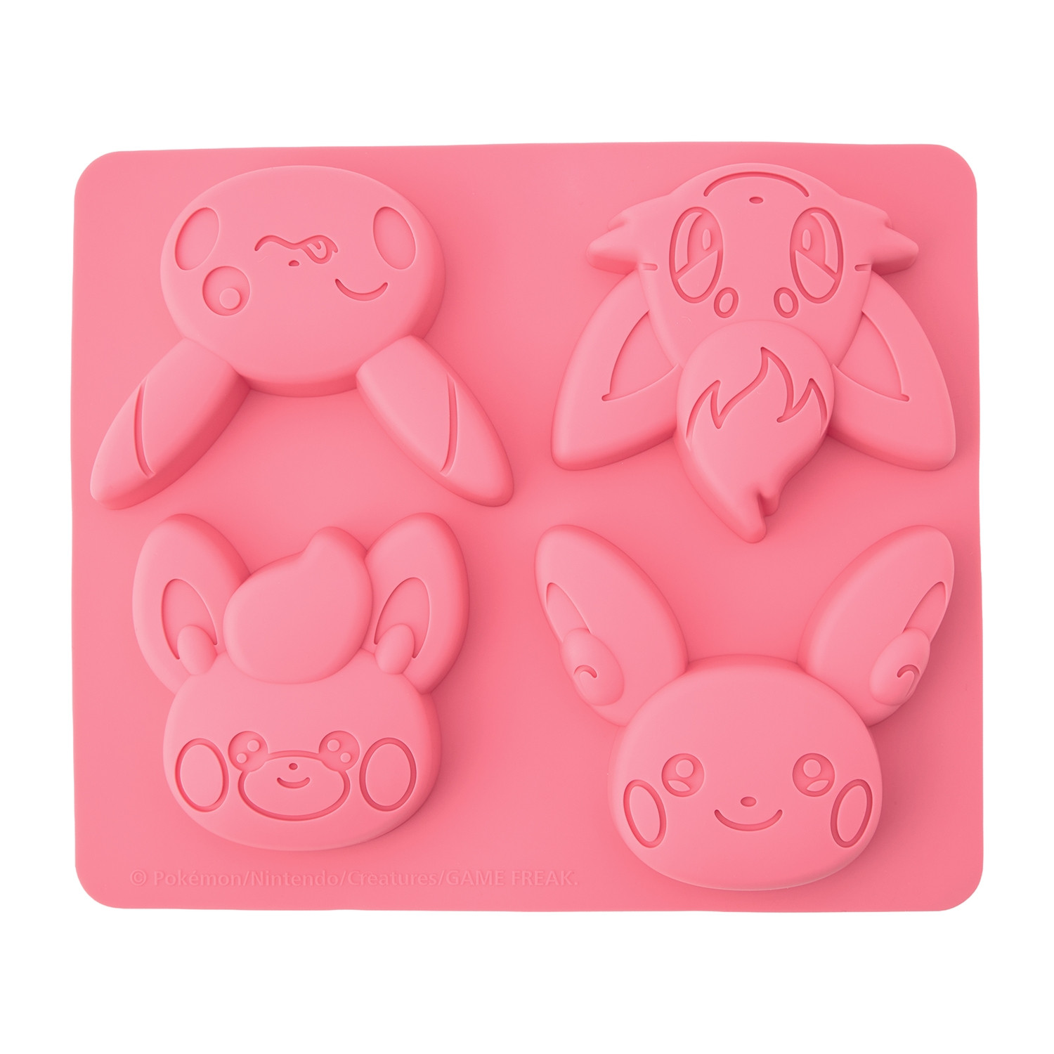 Pokemon Center Silicone Candy Mold Pikachu Raichu Zorua Pamo Magic Hour Illusion