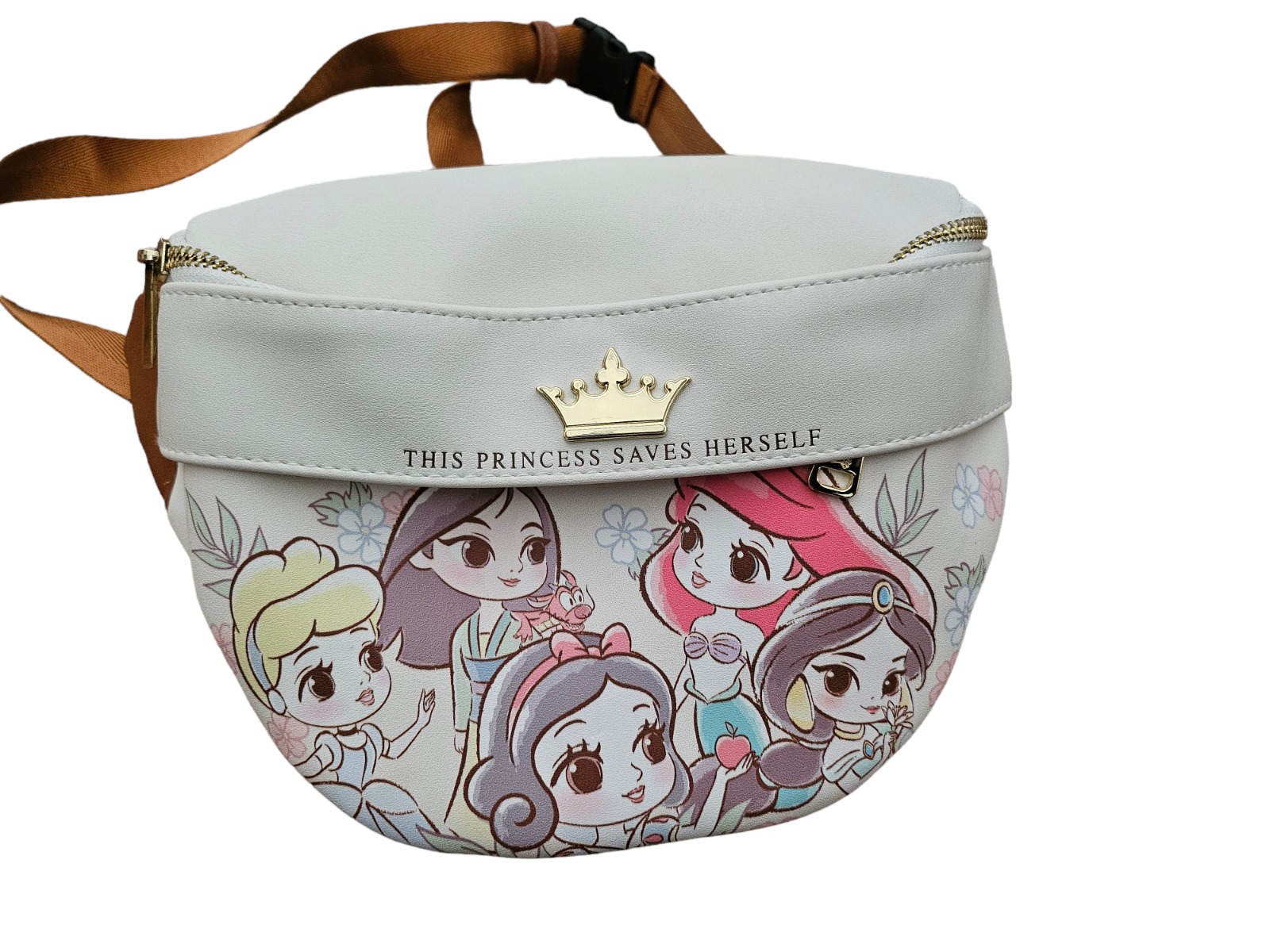 Loungefly Disney Princess Chibi FannyPack Worn Once Perfect condition