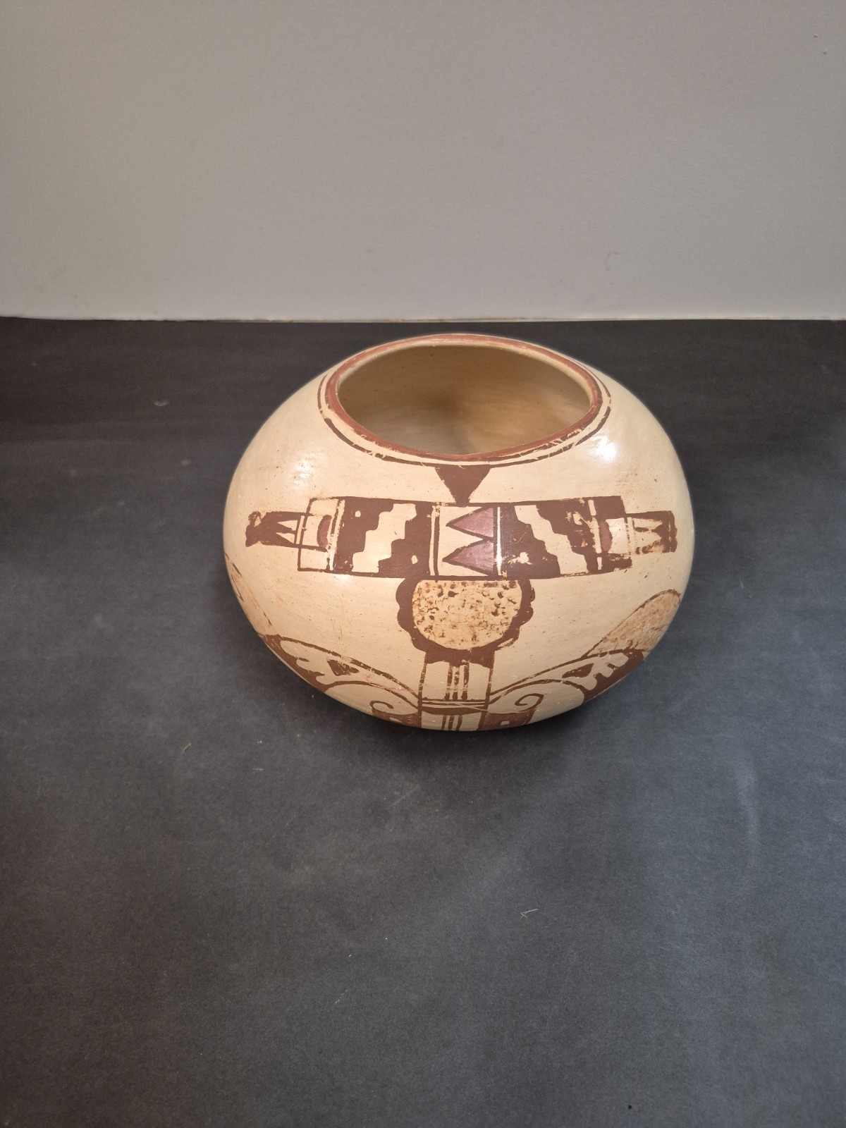 Vintage Native American Pueblo Polychrome Pot
