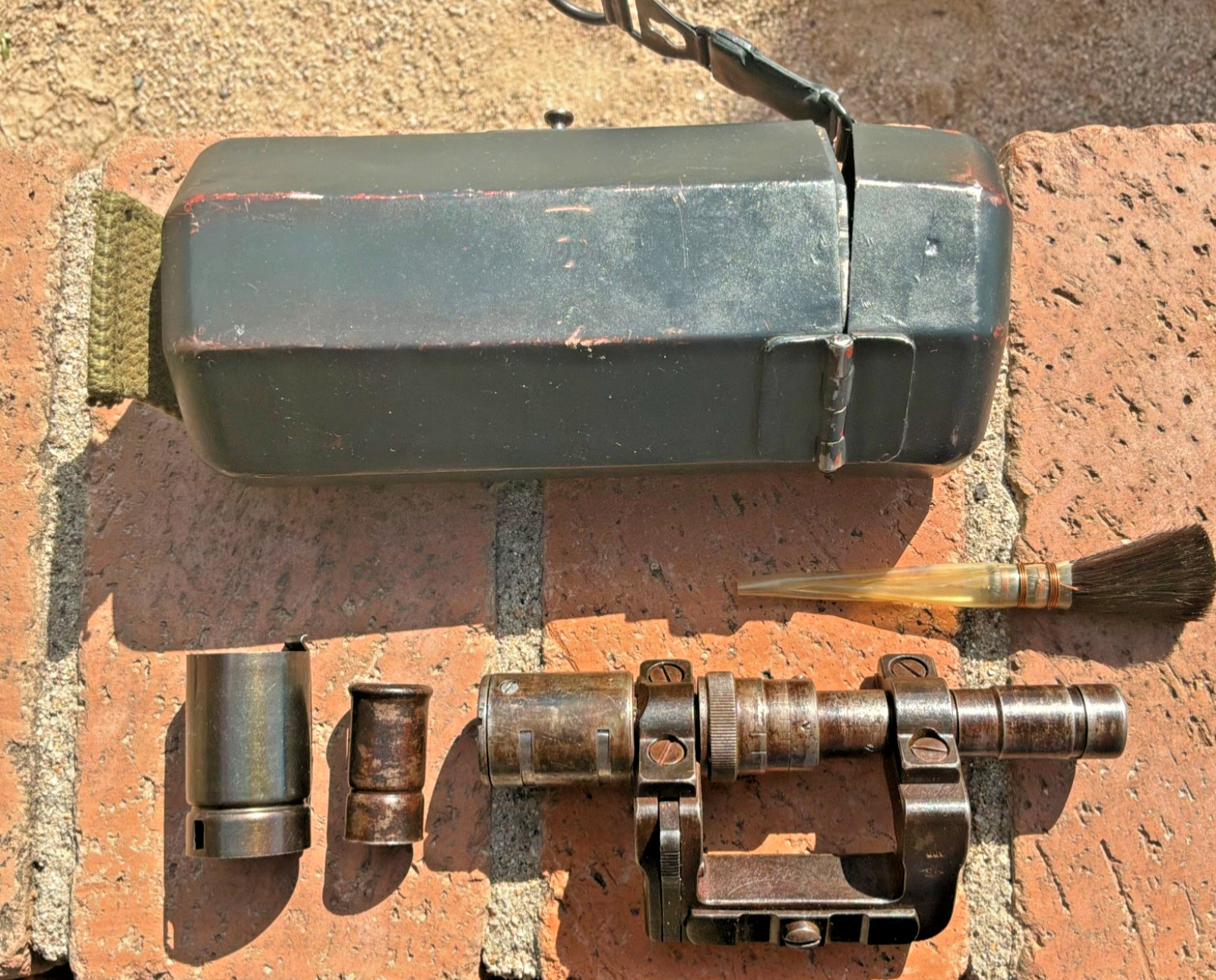 WW2 GERMAN Optics sniper scope  ZF41 MAUSER K98  fzg Scope/ jvb Case