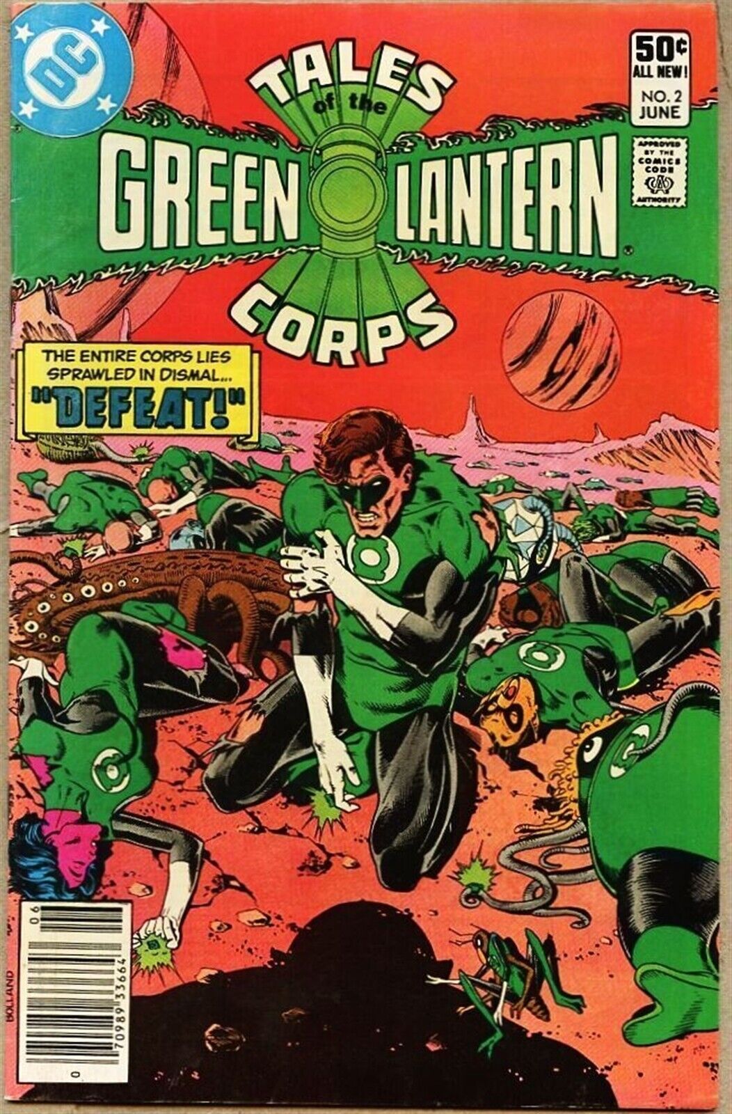 Tales Of The Green Lantern Corps #2-1981 fn- 5.5 1st Nekron Brian Bolland Make B