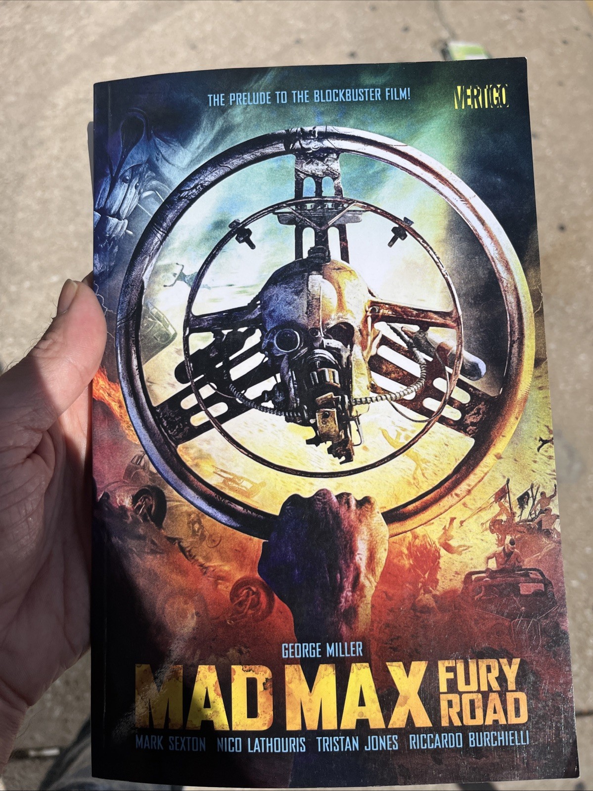 Mad Max Fury Road Vertigo Graphic Novel Official Prelude To the Film First Print