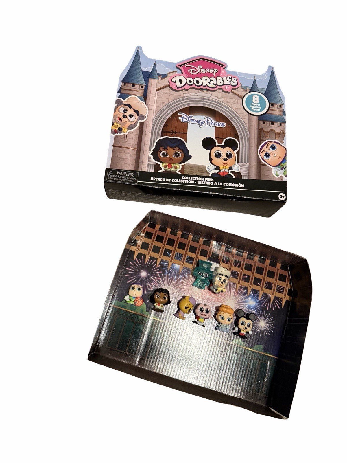 Disney Doorables Disney Parks Collection Peek Pack 8 Figures Set