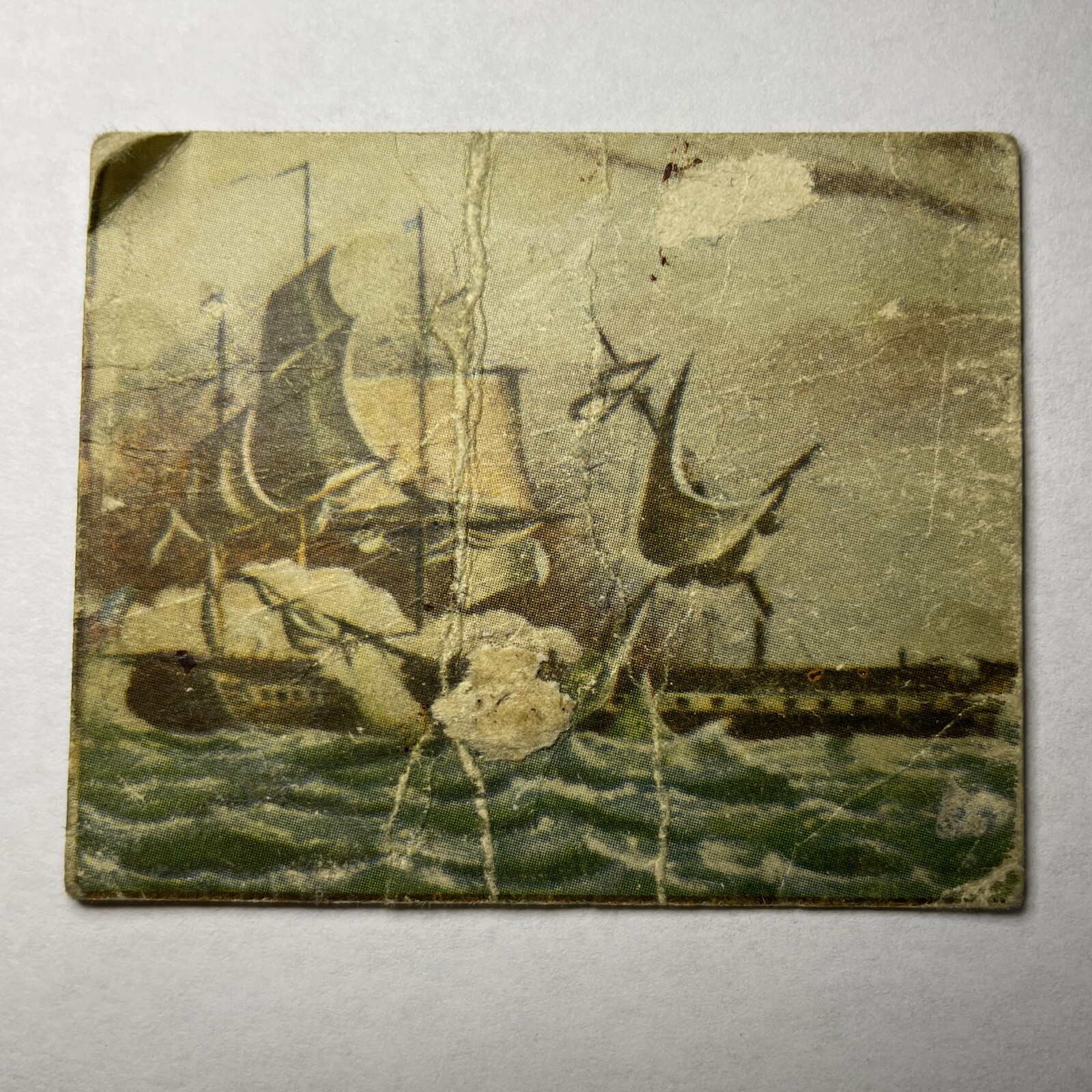1940 SPERRY CANDY CO IN HISTORY’S SPOTLIGHT (R76) #23 CONSTITUTION & GUERRIERE