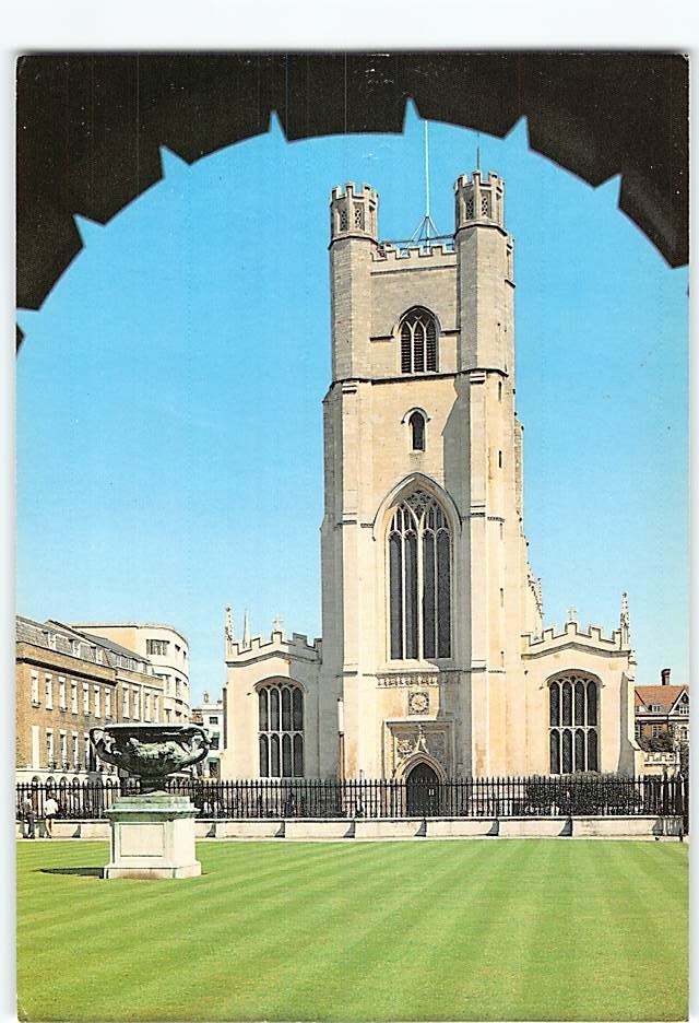Postcard Great St. Mary\'s Church Cambridge England
