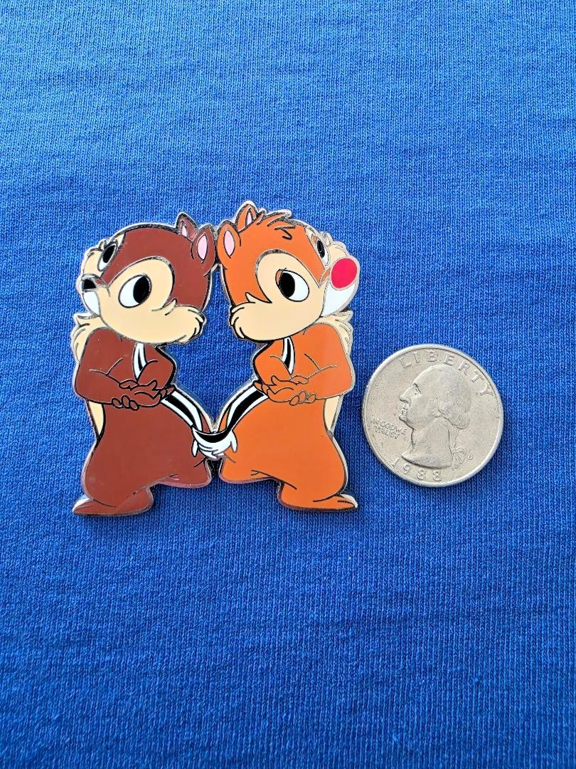 DLP - Chip and Dale - Back to Back PARID DLRP DISNEY PIN