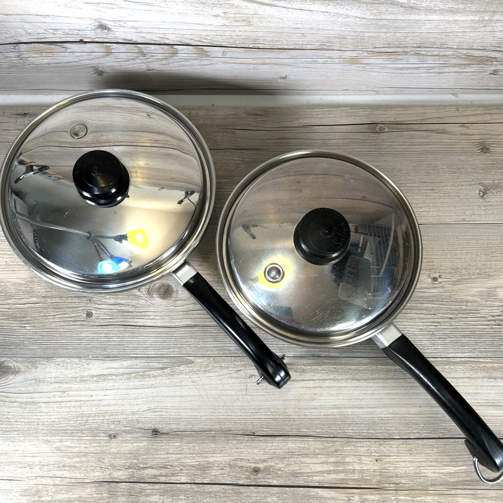 Lot 2 Vtg 2-Qt Saladmaster 8