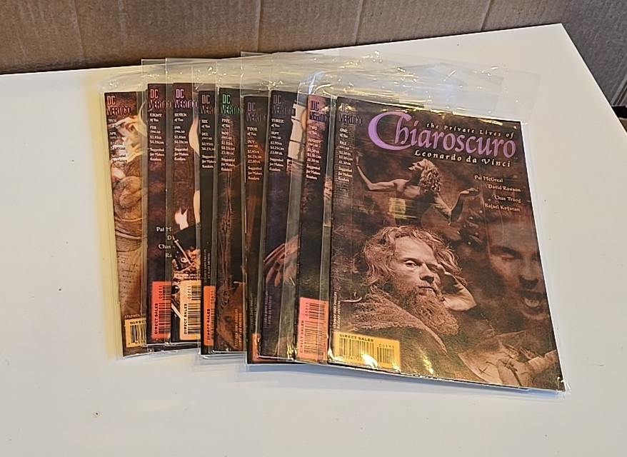 Complete Set Chiaroscuro The Private Lives of Leonardo da Vinci 1-10 Vertigo 