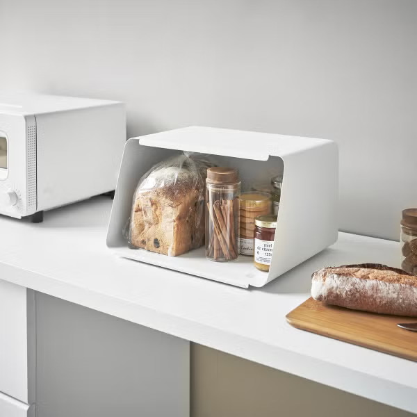 Yamazaki Tower Sliding Door Bread Box Yamazaki Tower Sliding Door Bread Box