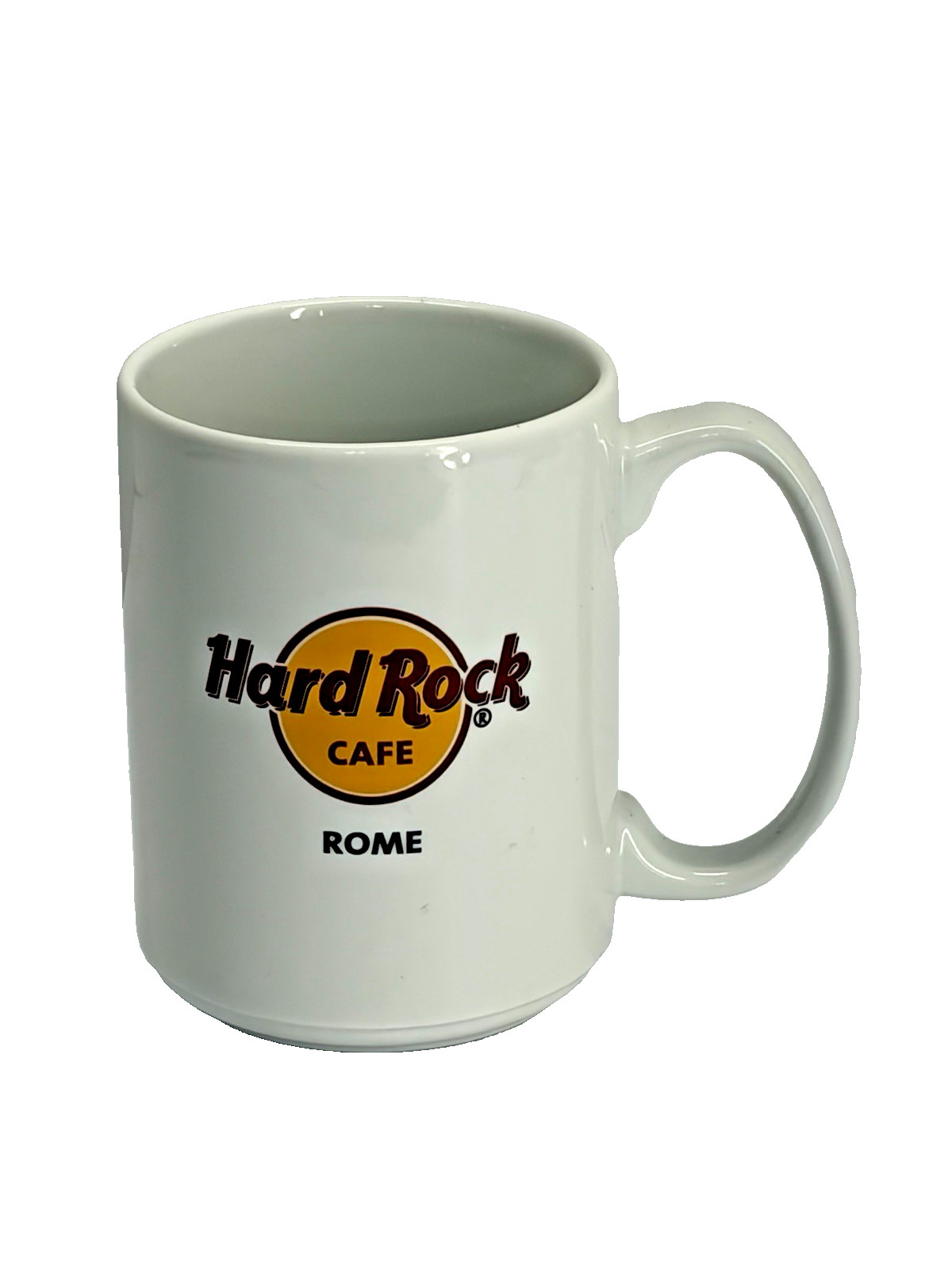 VTG Hard Rock Cafe Rome Coffee Mug Cup Souvenir Made in Taiwan
