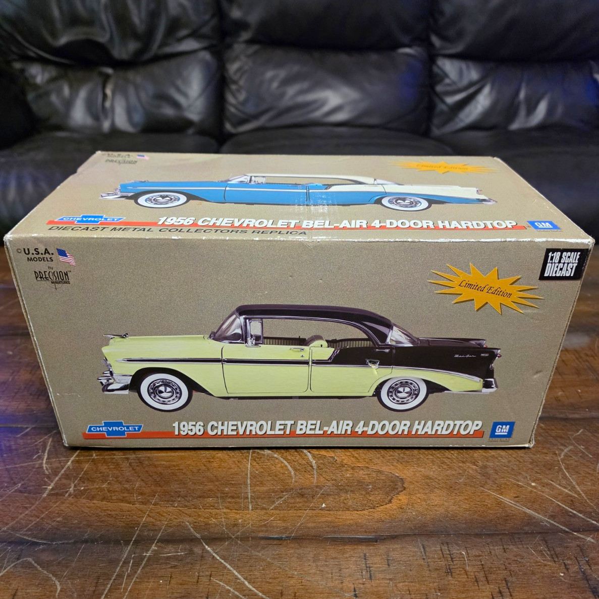 Precision Miniatures 1956 Chevy Bel Air 4-Door Hardtop 1:18 Diecast Crocus