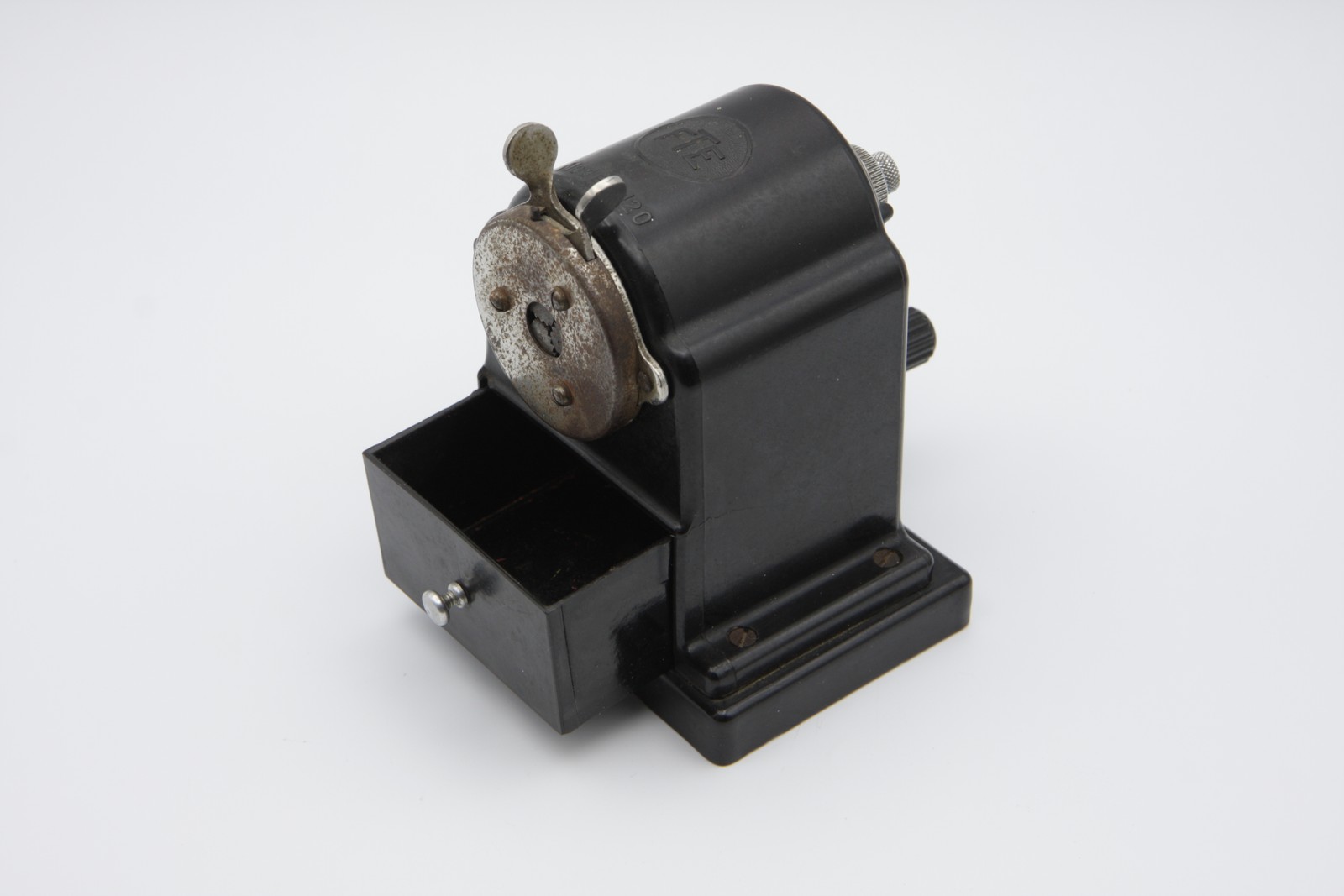 Pencil Sharpener FTE Bakelite Vintage Mechanical Tool Desktop Device Germany