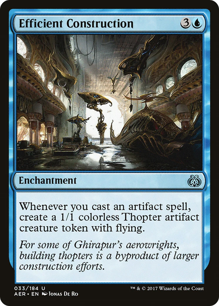 Efficient Construction [Aether Revolt] Magic MTG
