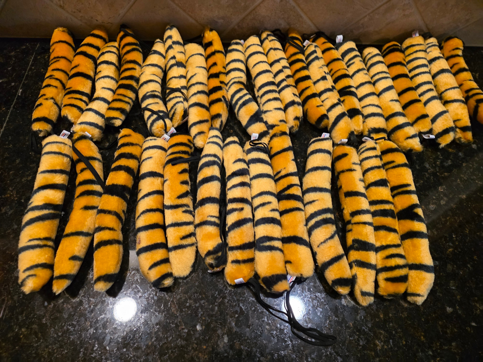 NEW Vintage Exxon Tiger Tail Promo Plush Put a Tiger in Your Tank Halloween