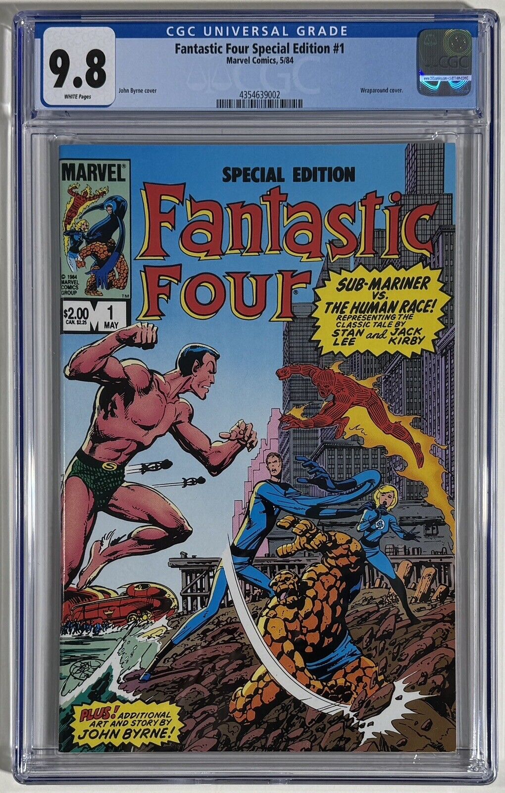 Fantastic Four Special Edition 1 CGC 9.8 NM/MT John Byrne - Marvel Comics 1984