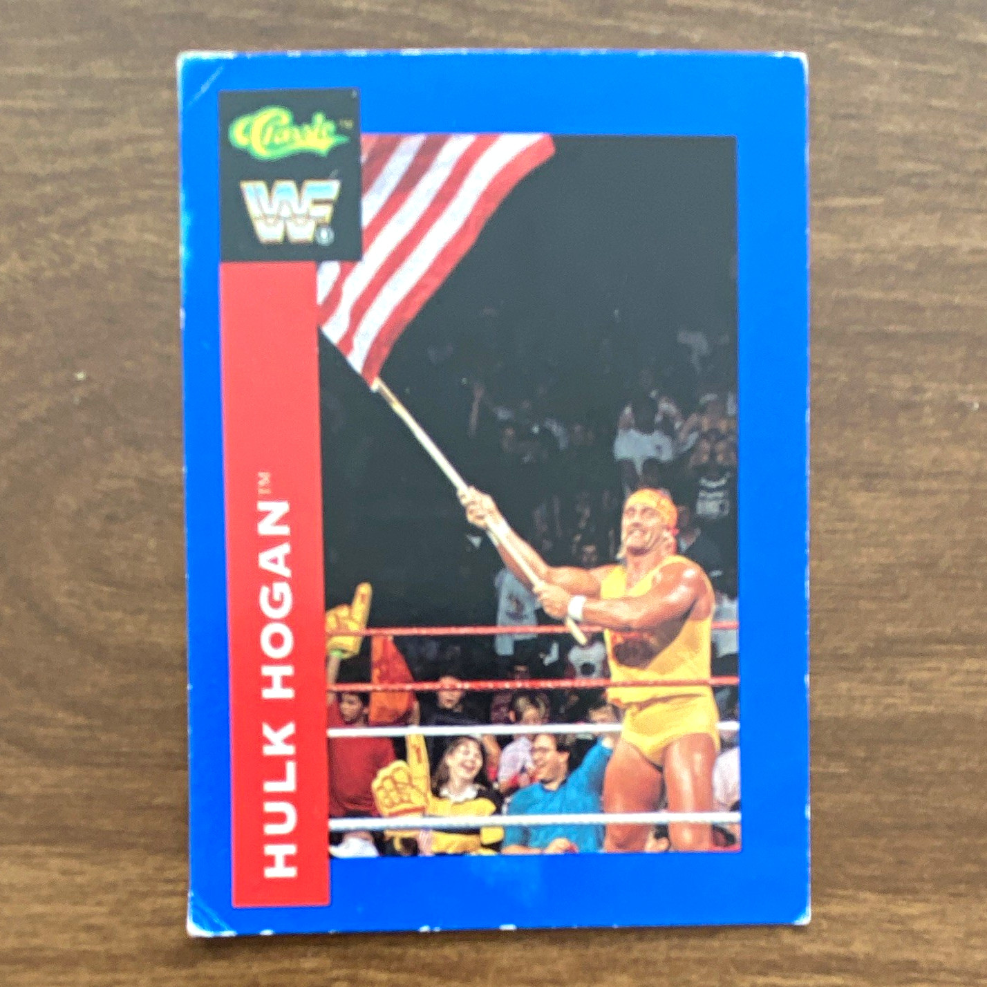Classic Games, Inc. 1991 Classic WWF Hulk Hogan #111 Non-Sport Trading Card Classic Games, Inc. 1991 Classic WWF Hulk Hogan #111 Non-Sport Trading Card