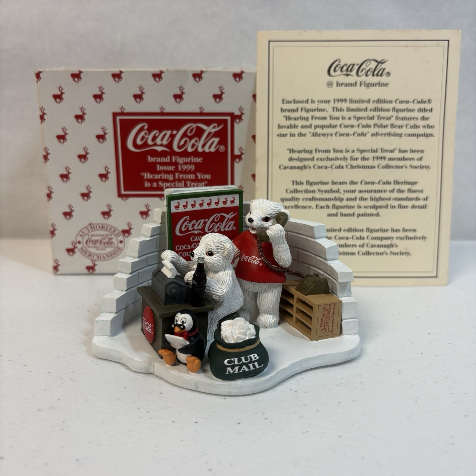 Coca-Cola Collectible Figurine 
