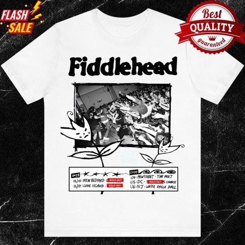 Very rare Fiddlehead Band Ablum Tour T-shirt All S to 5XL