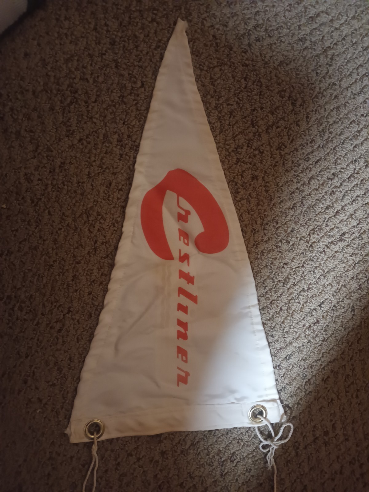 ORIGINAL Vintage Crestliner Boat Flagpole Pennant Stern Light or Bow Light Rare